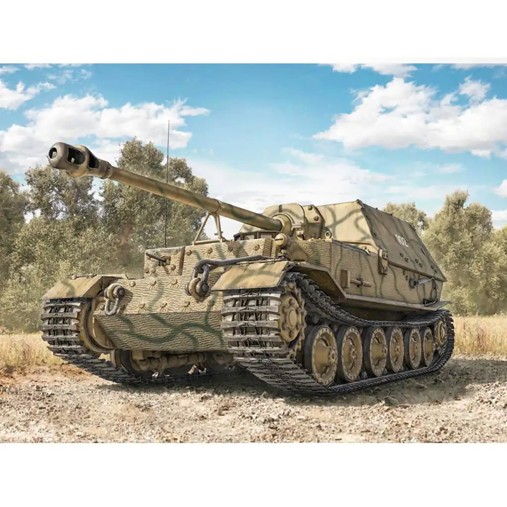 Italeri: 1/35 Sd.Kfz. 184 Elefant Jagdpanzer Modellbausatz Bild 8