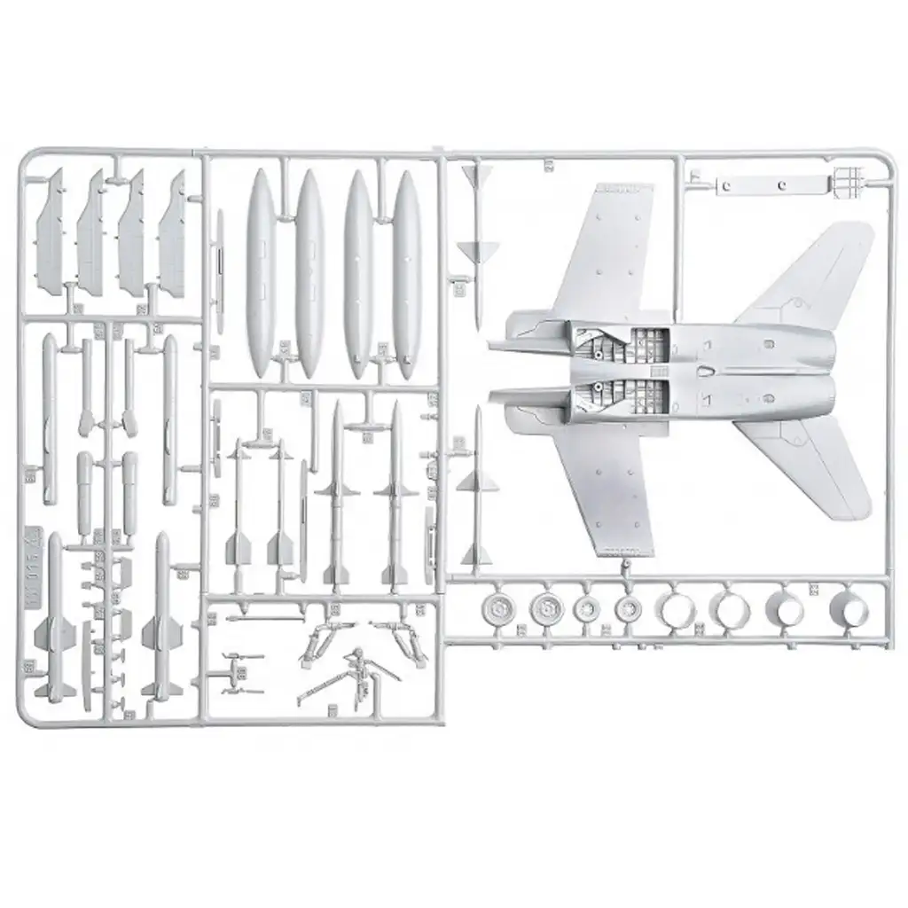 Italeri 1/72 F/A-18 Hornet Jagdflugzeugmodell Bild 3