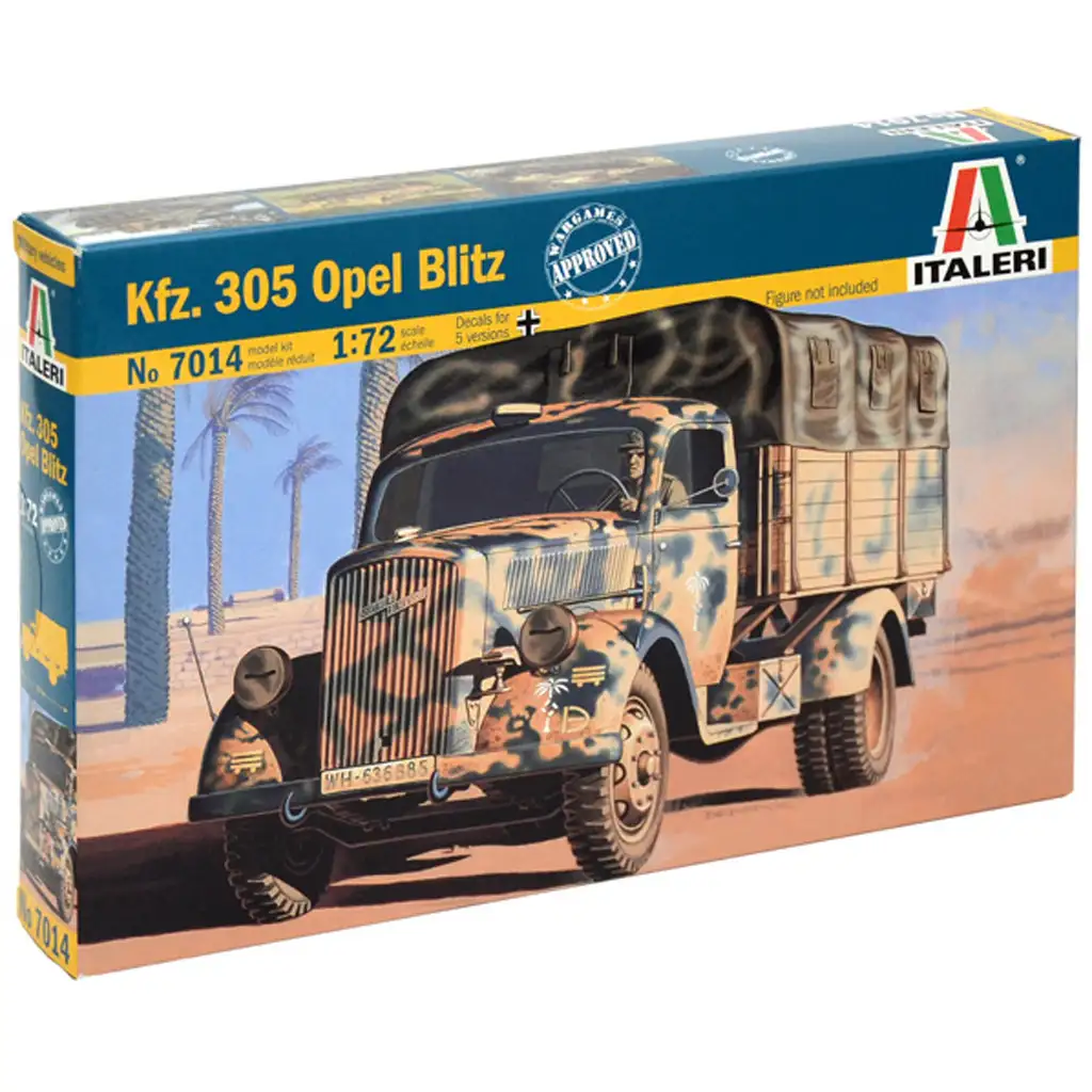 Italeri 1/72 Kfz. 305 Opel Blitz Militär-Lkw Modellbausatz Bild 1