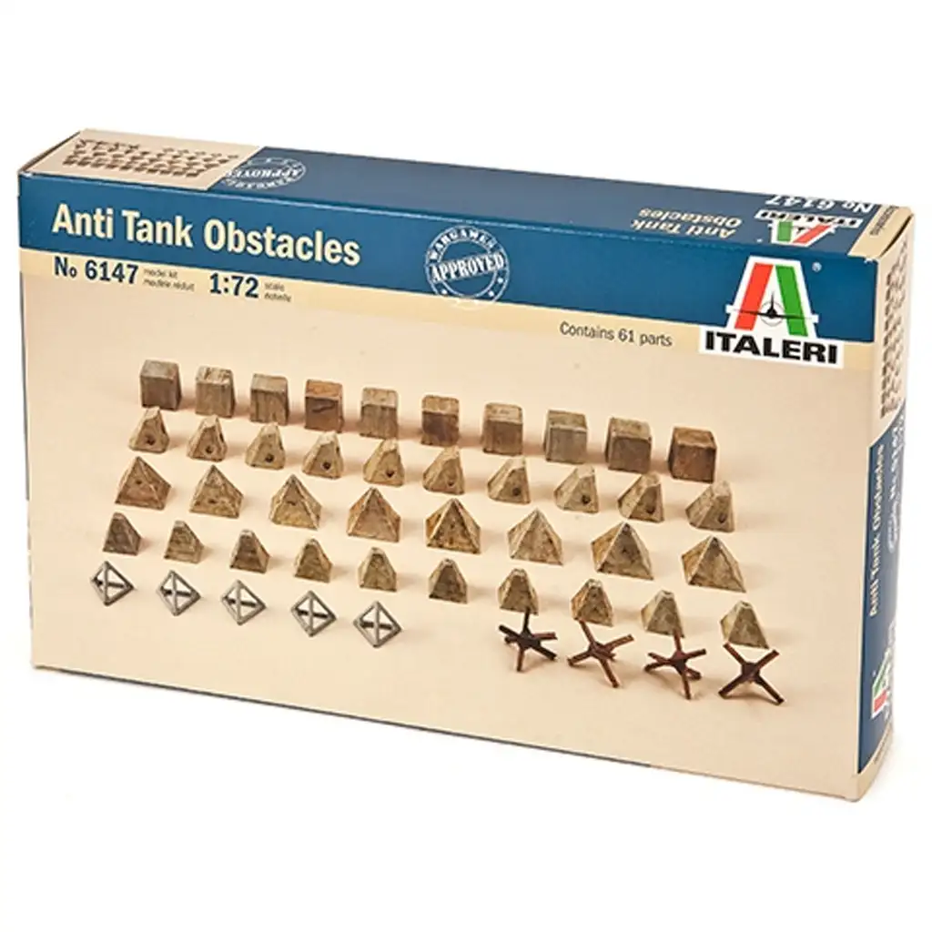 Italeri 1/72 Panzersperren Diorama-Set Bild 1
