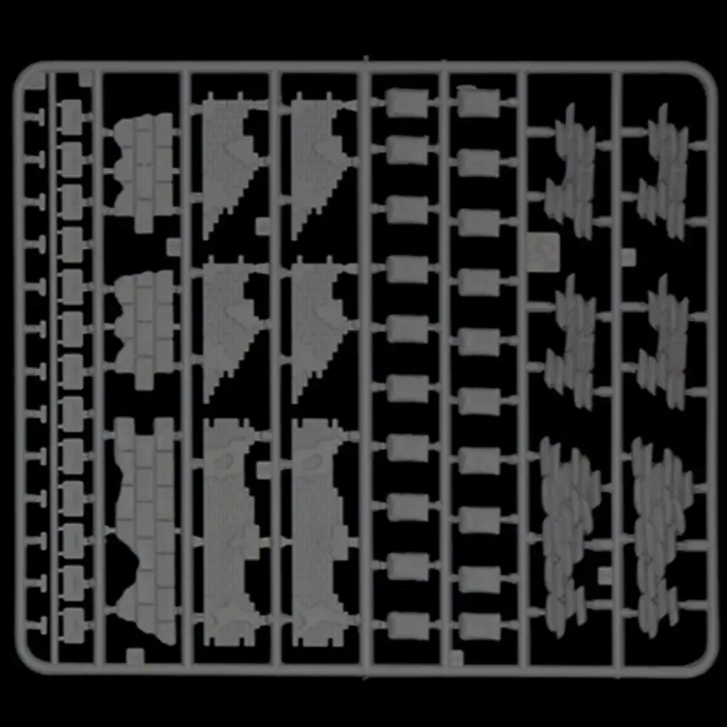 Italeri 1/72 Wände und Ruinen Diorama-Set Bild 3