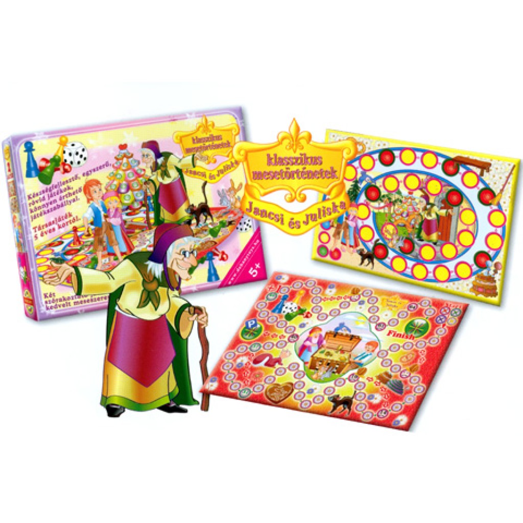 Jancsi und Juliska Zwei märchenhafte Gesellschaftsspiele - D-Toys Bild 1