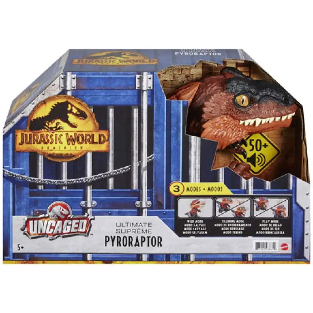 Jurassic World 3: Interaktive Feuerdino-Figur - Mattel Bild 1
