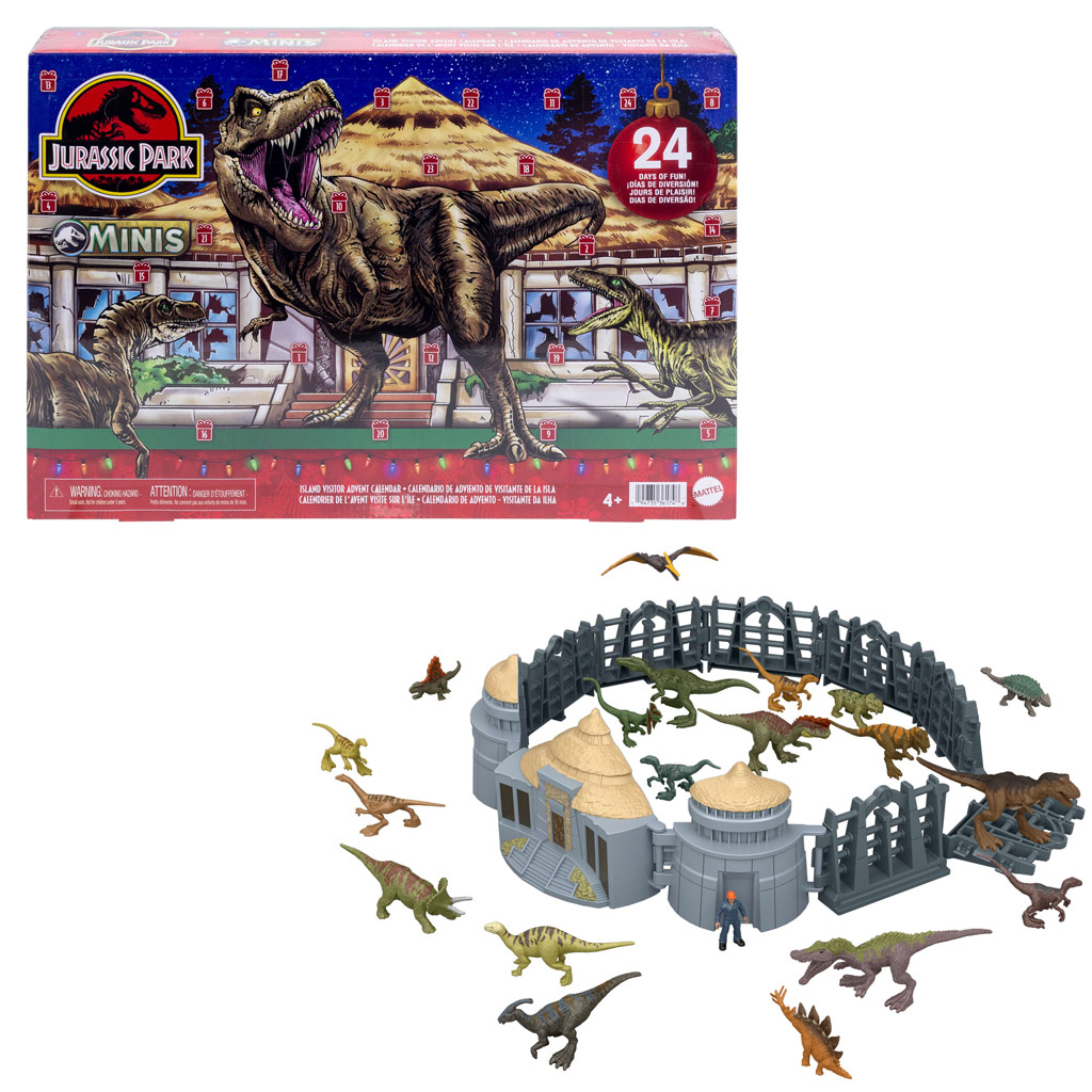 Jurassic World Adventskalender - Mattel Bild 1