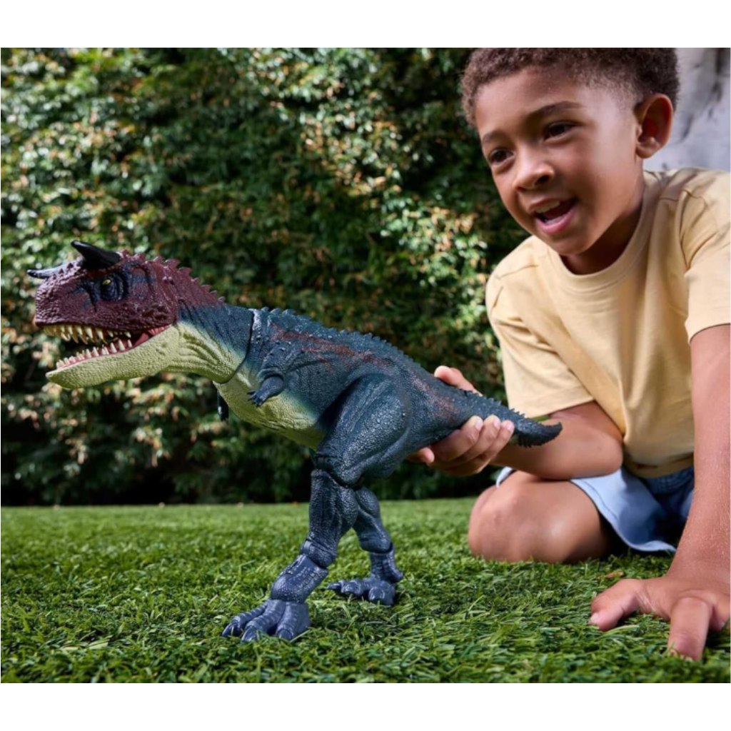 Jurassic World: Carnotaurus Dinosaurier Figur - Mattel Bild 1