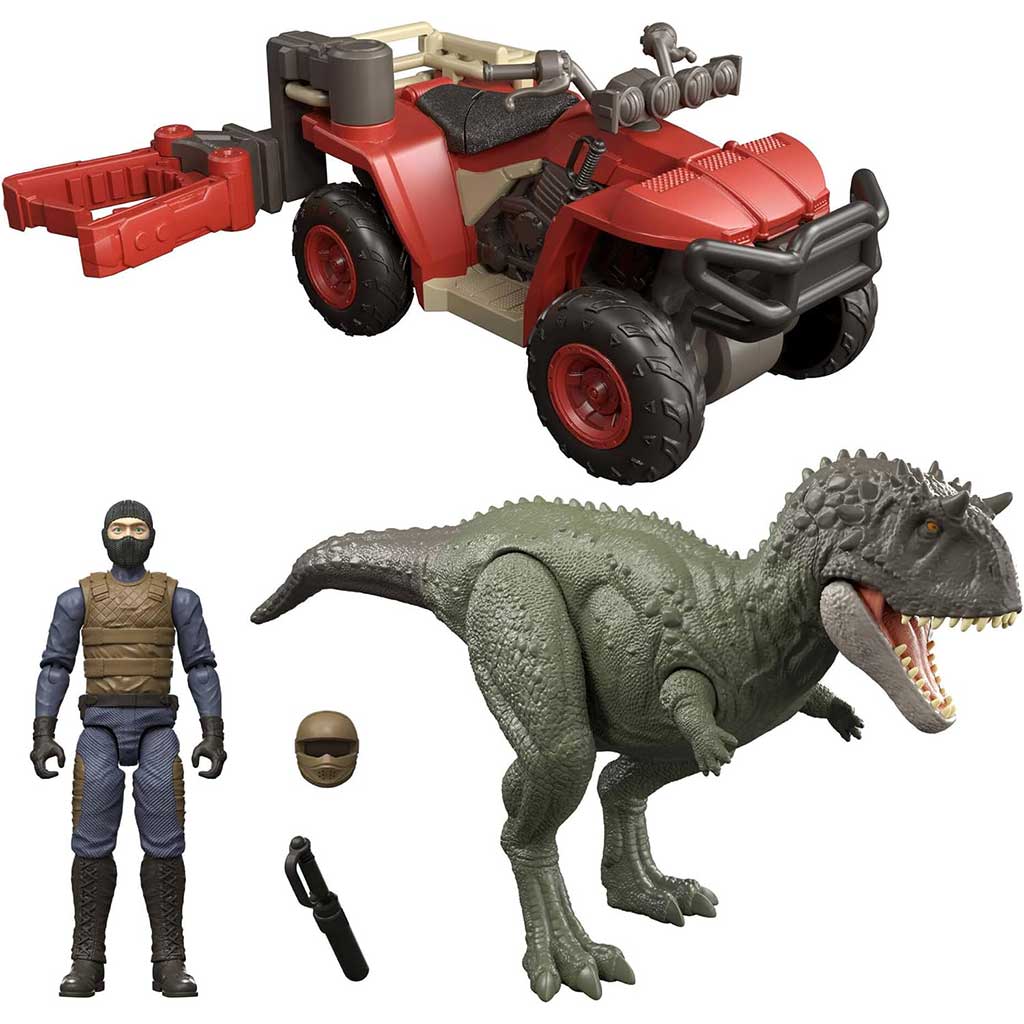 Jurassic World: Dino-Fangspiel Quad-Spielset - Mattel Bild 2