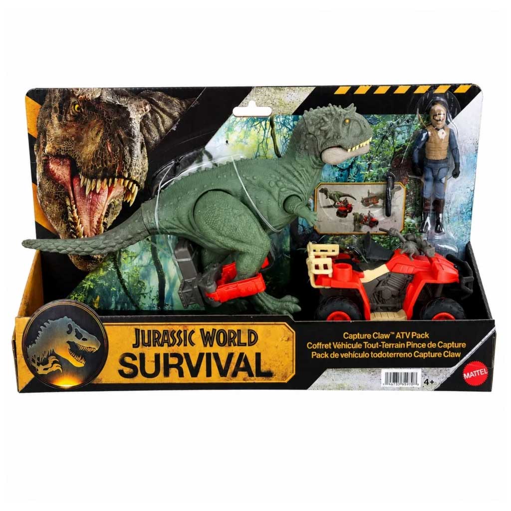 Jurassic World: Dino-Fangspiel Quad-Spielset - Mattel Bild 1
