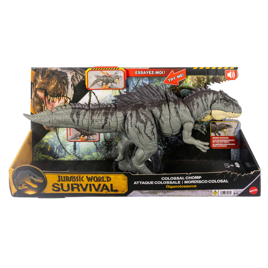 Jurassic World Kolossaler Angreifer Giganotosaurus - Mattel Bild 1