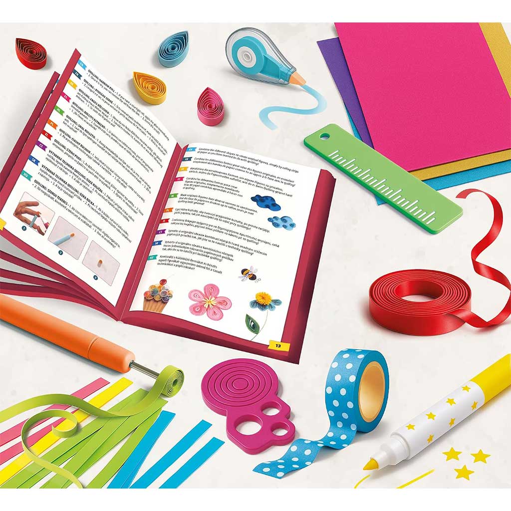 Kids Art: Bunte Papierkunst Kreativset - Lisciani Bild 2