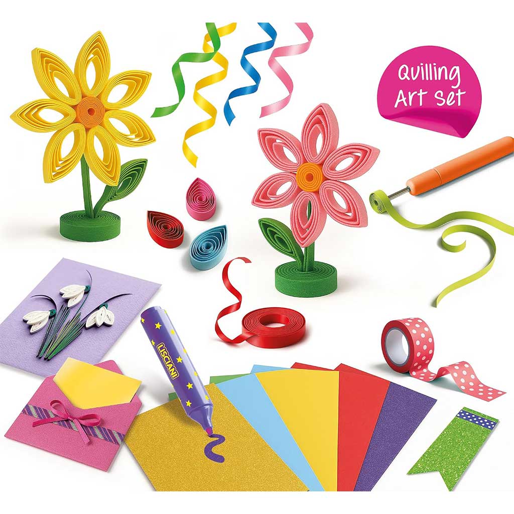 Kids Art: Bunte Papierkunst Kreativset - Lisciani Bild 3