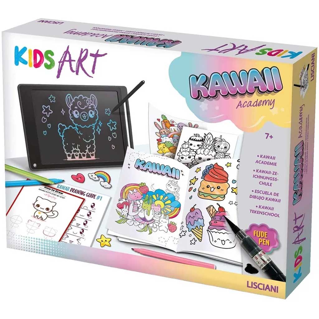 Kids Art: Kawaii Academy kreatives Malbuch - Lisciani Bild 1
