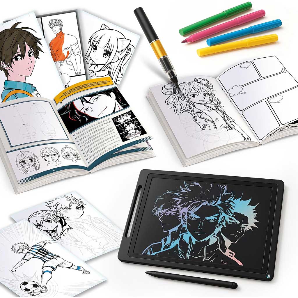 Kids Art: Manga Academy kreatives Malbuch - Lisciani Bild 2