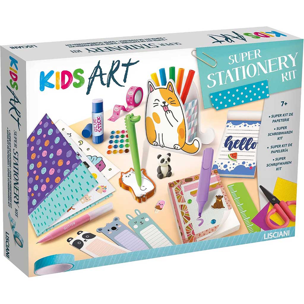 Kids Art: Super Stationery Kit kreatives Spielset - Lisciani Bild 1