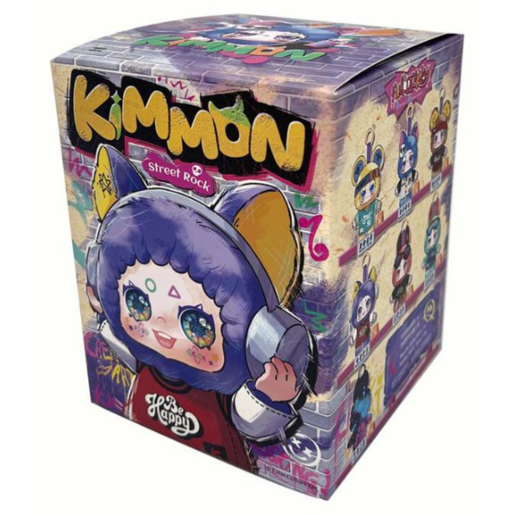 Kimmon: Mimon Street Rock - Utcai Rock Überraschungs-Schlüsselanhänger-Figur, 1 Stück Bild 1