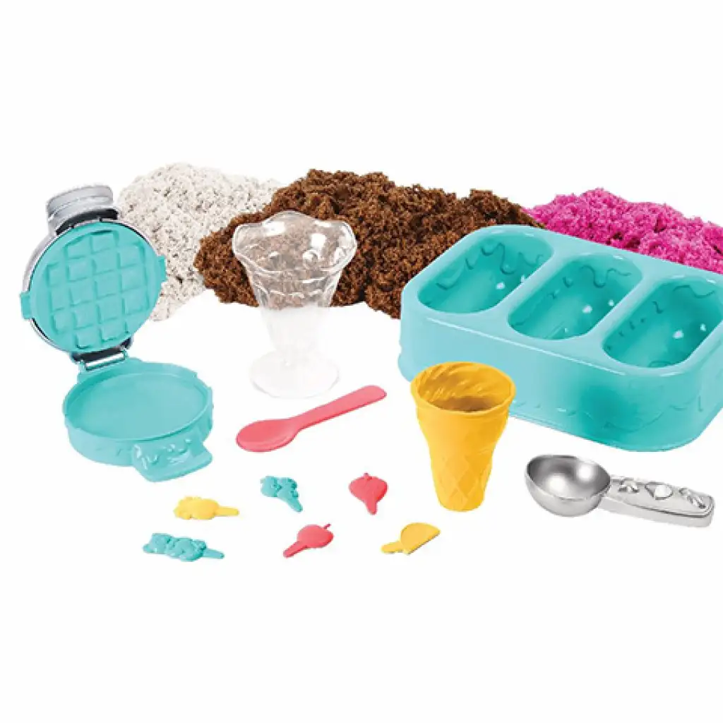 Kinetic Sand: Düfte Sandspielzeug Eiskrem-Maker Set 454g - Spin Master Bild 2