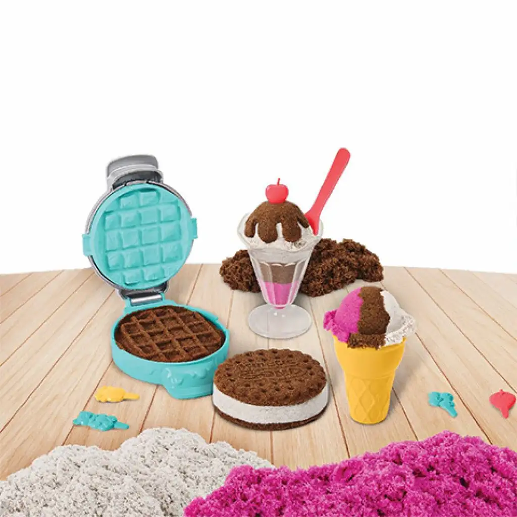 Kinetic Sand: Düfte Sandspielzeug Eiskrem-Maker Set 454g - Spin Master Bild 3