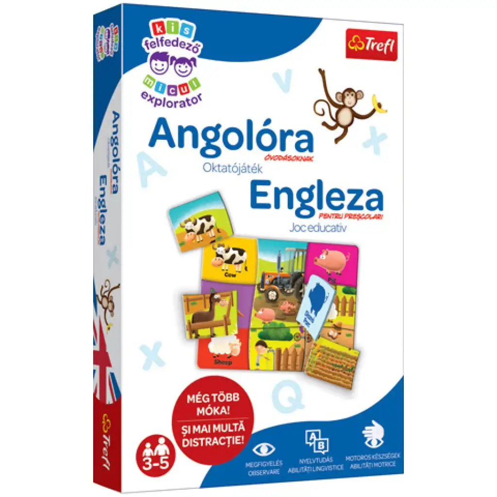 Kleiner Entdecker: Englischunterricht Lernspiel - Trefl Bild 1