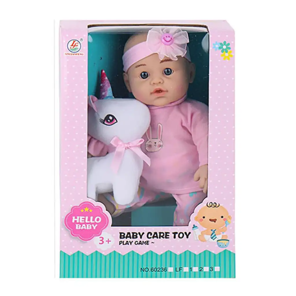 Kleines Baby mit Tierchen, 30 cm, verschiedene Arten, 1 Stück Bild 2