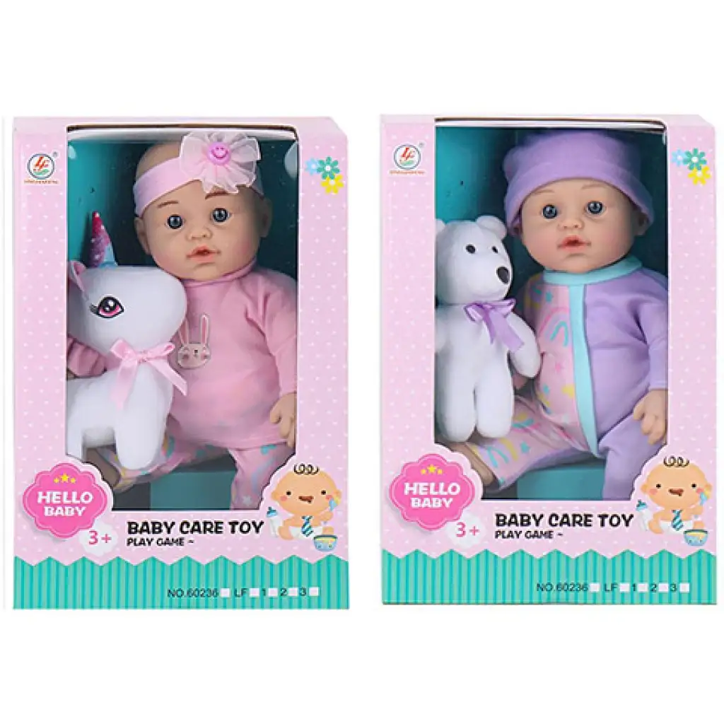 Kleines Baby mit Tierchen, 30 cm, verschiedene Arten, 1 Stück Bild 1