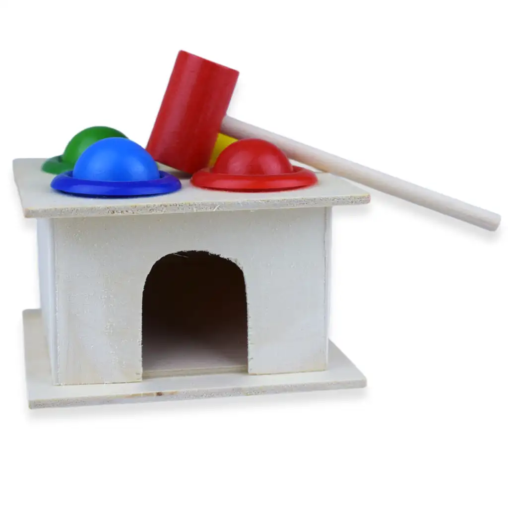 Konck the Ball ist ein Geschicklichkeitsspiel aus Holz. Bild 2