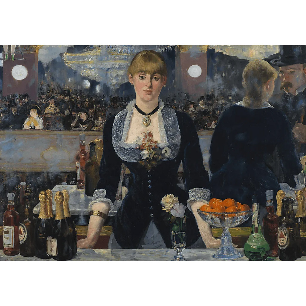 Kunstsammlung: Édouard Manet – Die Bar in den Folies Bergère 1000-teiliges Puzzle – Trefl Bild 2