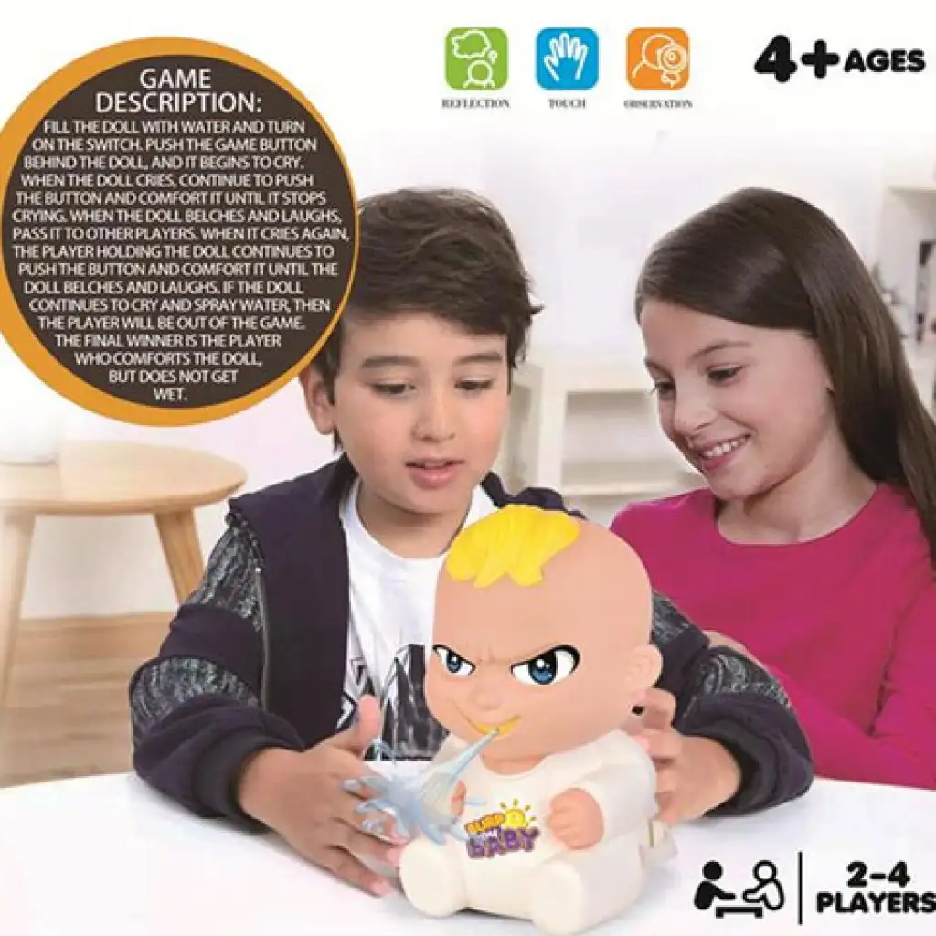 Lass das Baby rülpsen Familienbrettspiel Bild 2