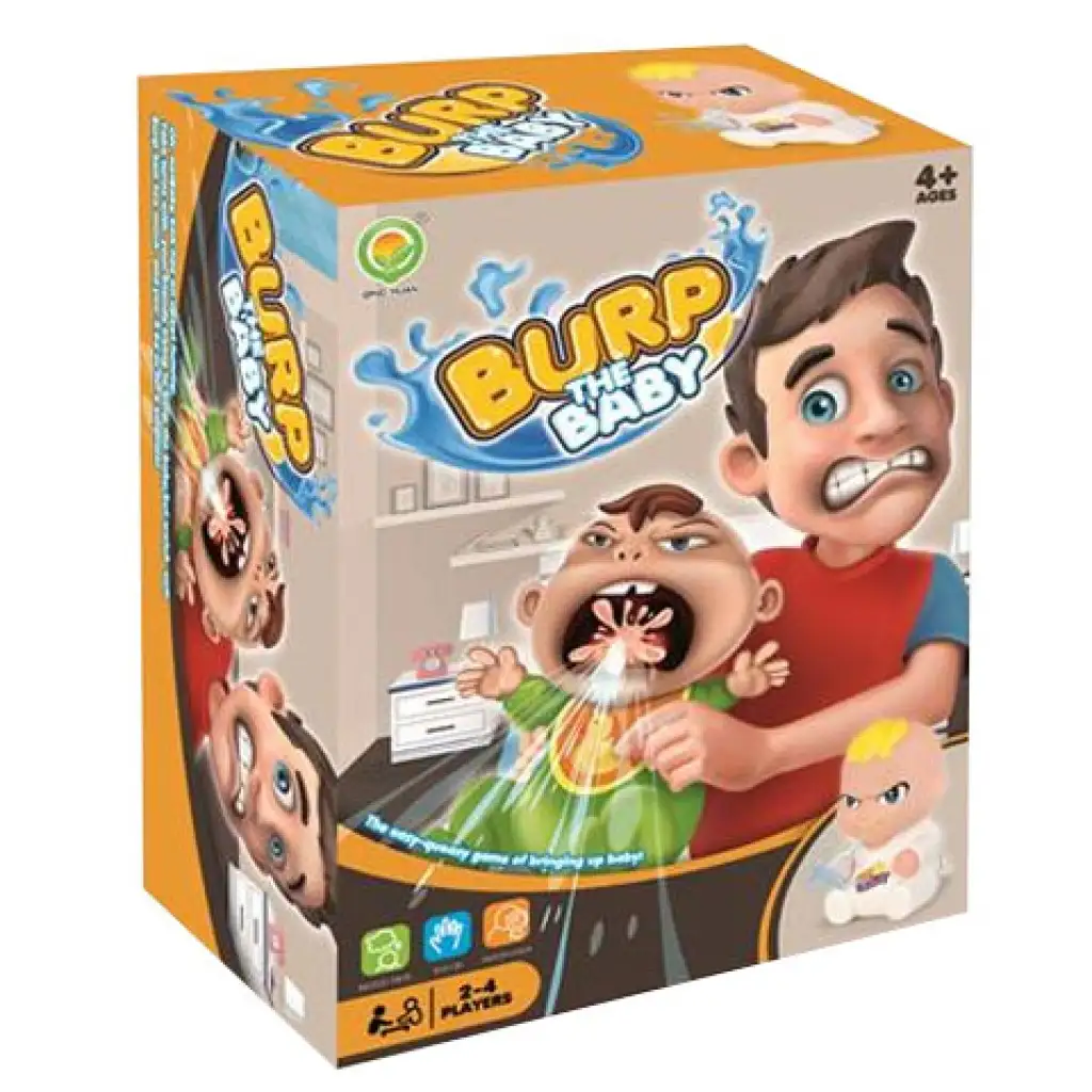 Lass das Baby rülpsen Familienbrettspiel Bild 1