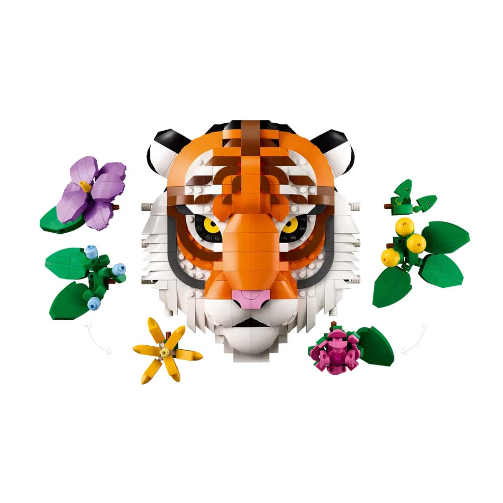 LEGO® Art: Die Faunasammlung – Tiger (31217) Bild 4