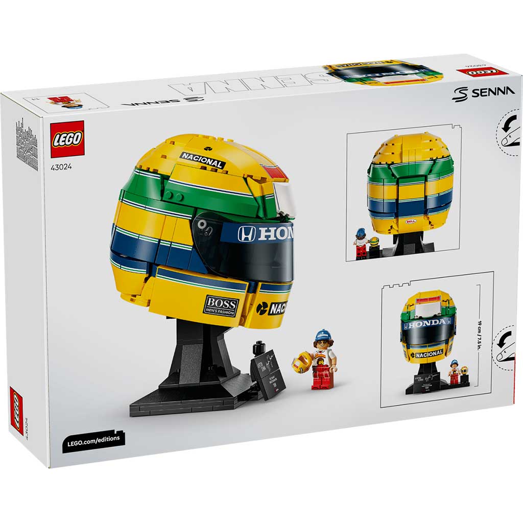 LEGO® Editionen: Ayrton Senna Helm (43024) Bild 6