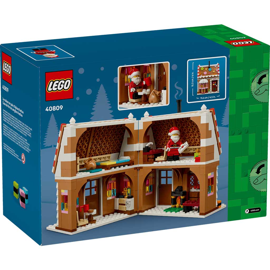 LEGO®: Festliches Lebkuchenhaus (40809) Bild 6