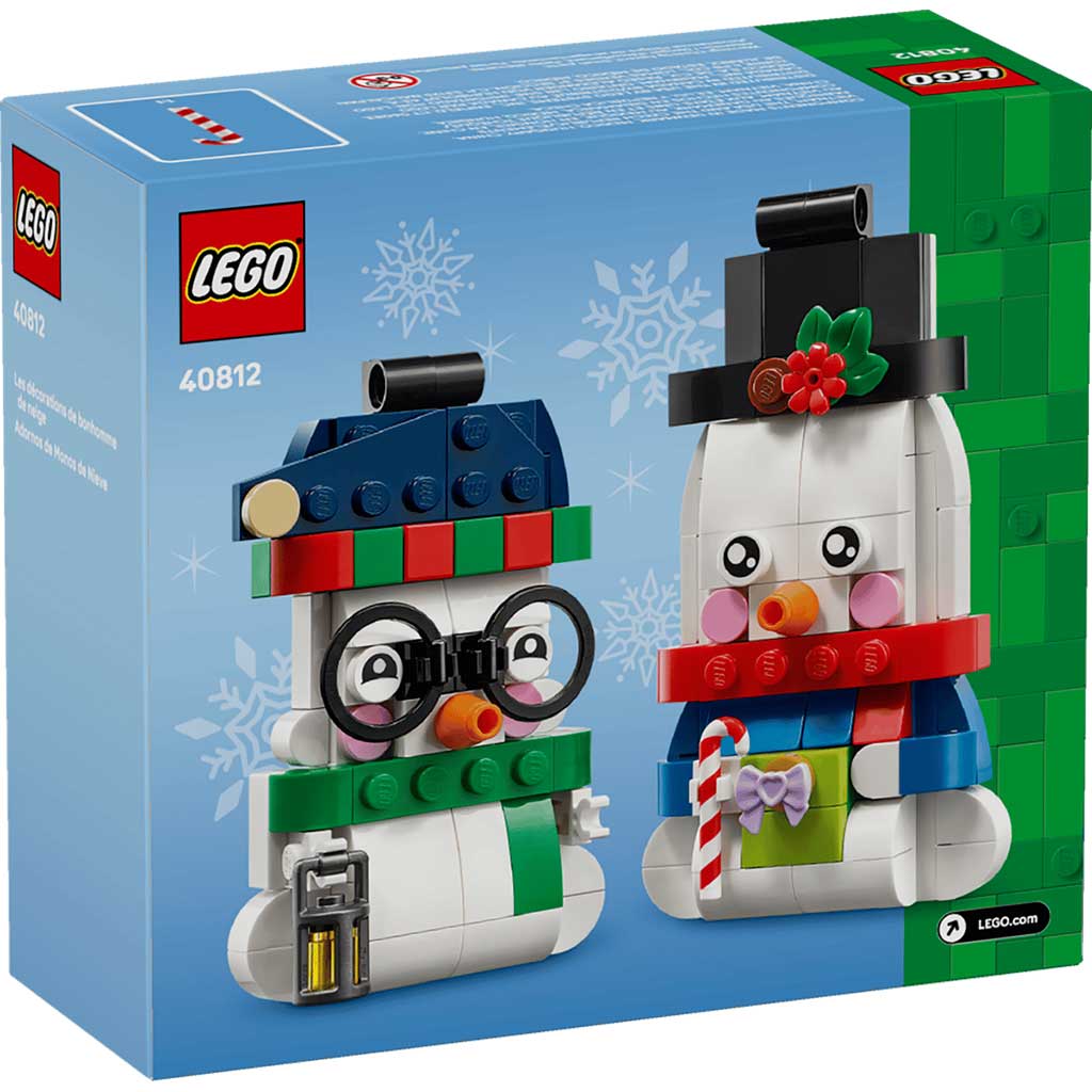 LEGO®: Schneemann Weihnachtsdekoration (40812) Bild 5
