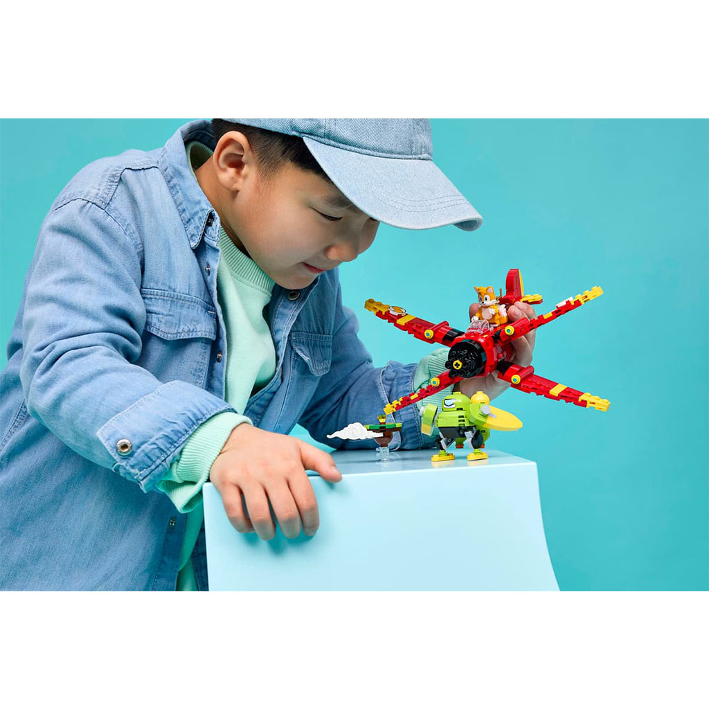 LEGO® Sonic the Hedgehog™: Tails Tornado-1 Flugzeug (77119) Bild 5