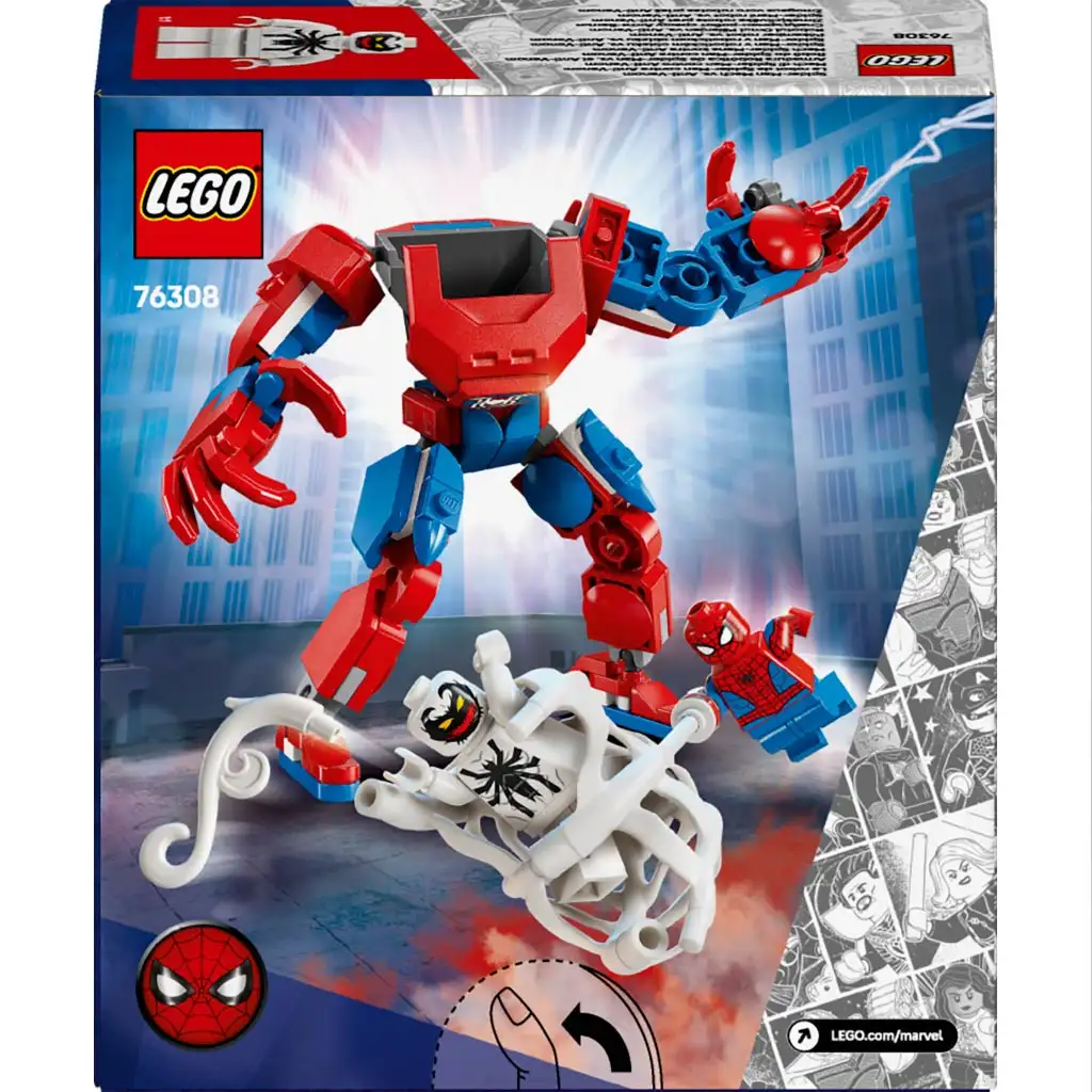 LEGO® Super Heroes: Marvel - Spider-Man-Roboter gegen Anti-Venom (76308) Bild 5