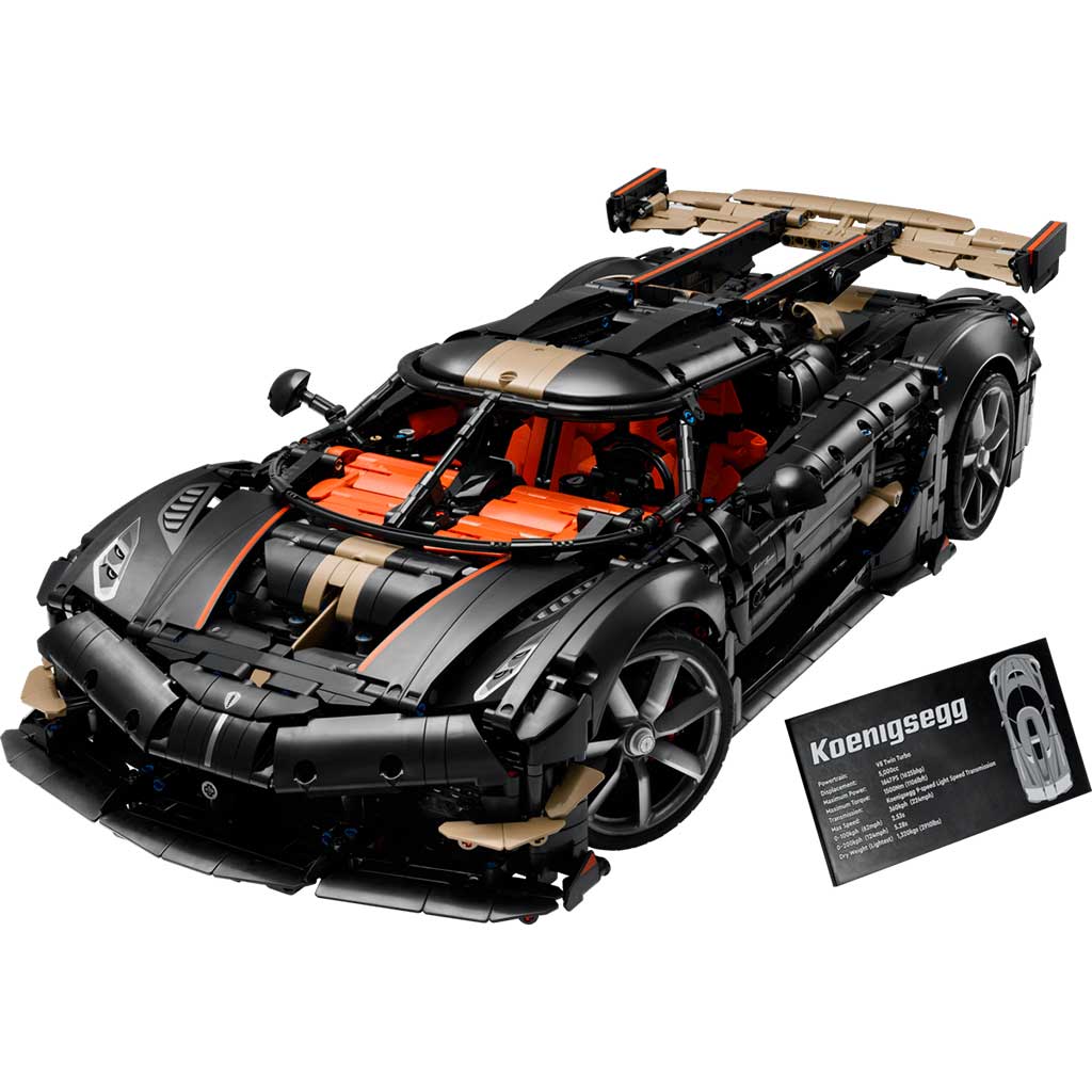 LEGO® Technic: Koenigsegg Sadair's Spear Supersportwagen (42232) Bild 2