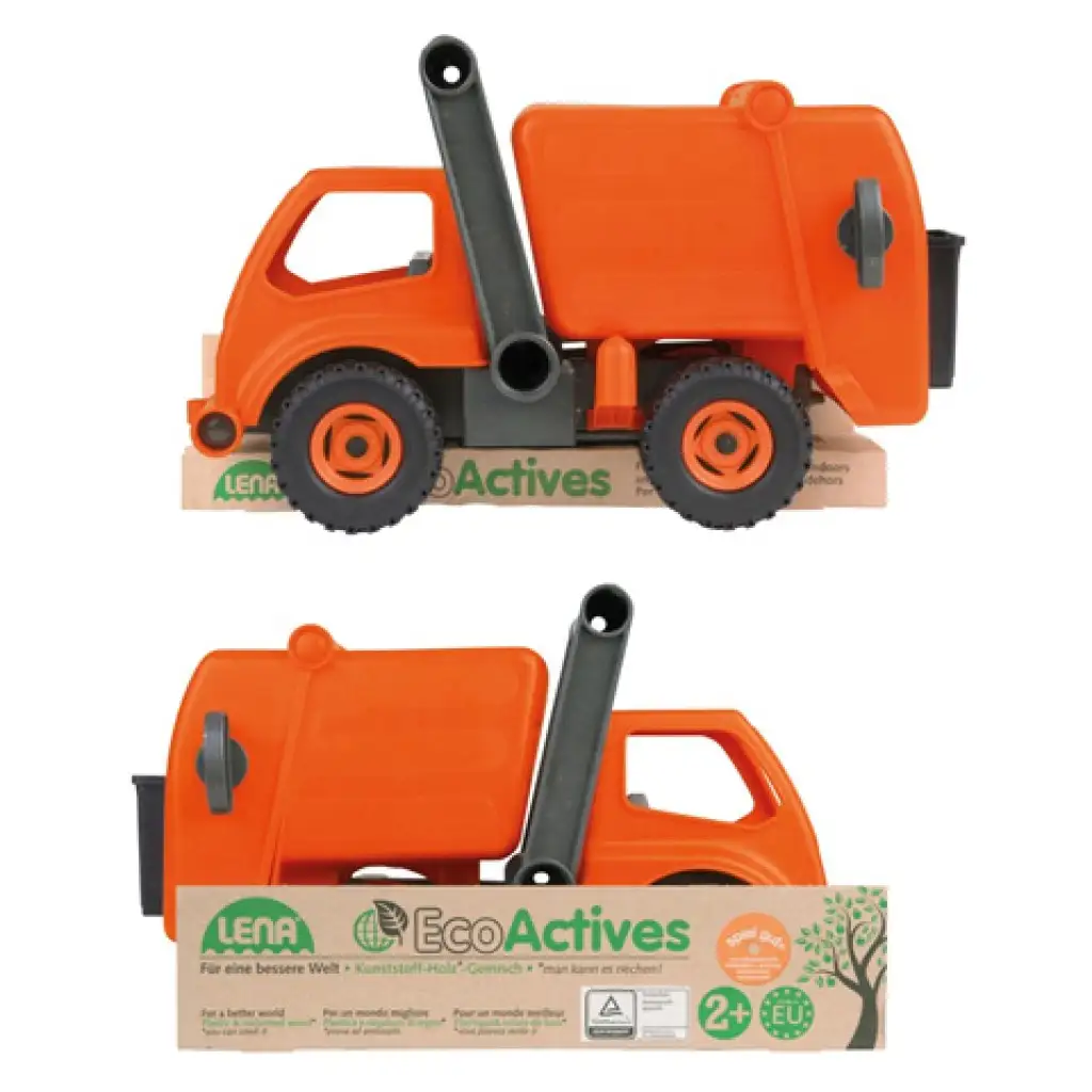 LENA: ECO orange Müllwagen 31cm Bild 2