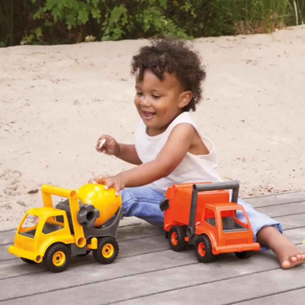 LENA: ECO orange Müllwagen 31cm Bild 5