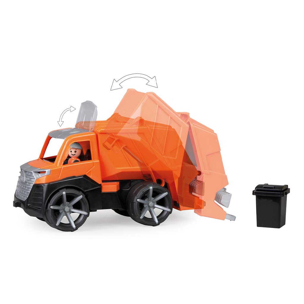 LENA: Truxx 2 Müllwagen mit Box 30 cm Bild 2