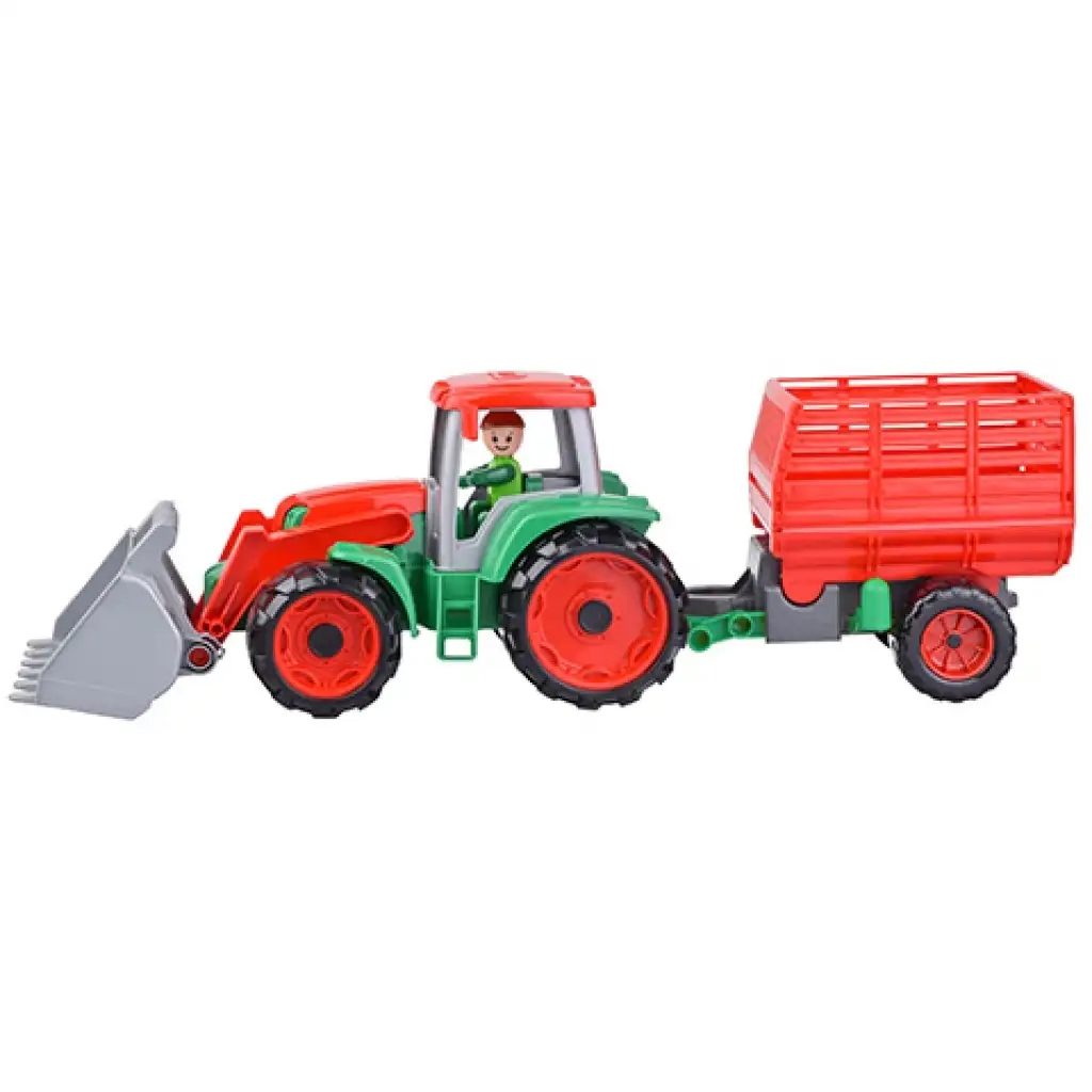 LENA: Truxx Heutransporttraktor mit Anhänger 55cm Bild 1