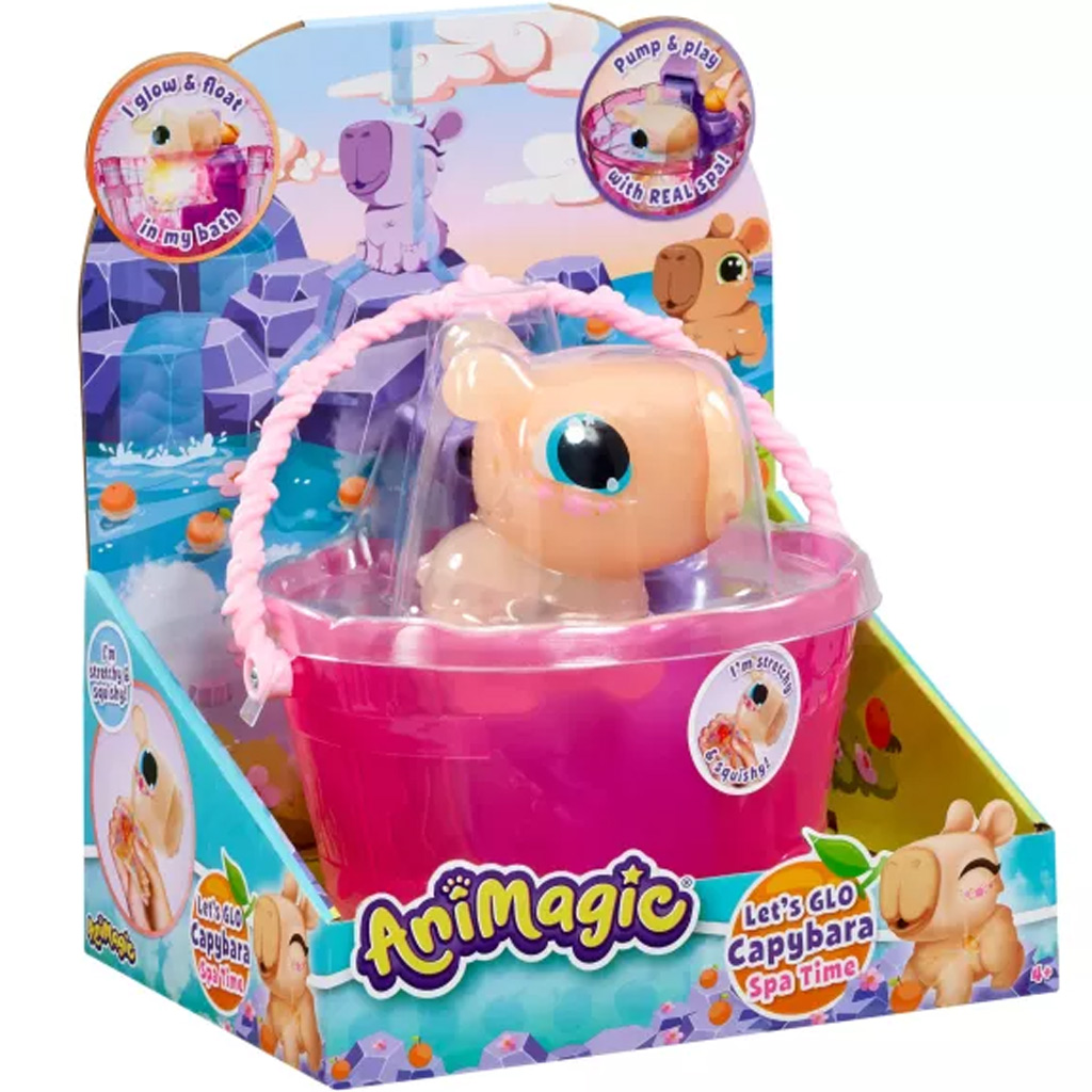 Lets Glo Capybara – Leuchtender Wasserfreund-Set Bild 1