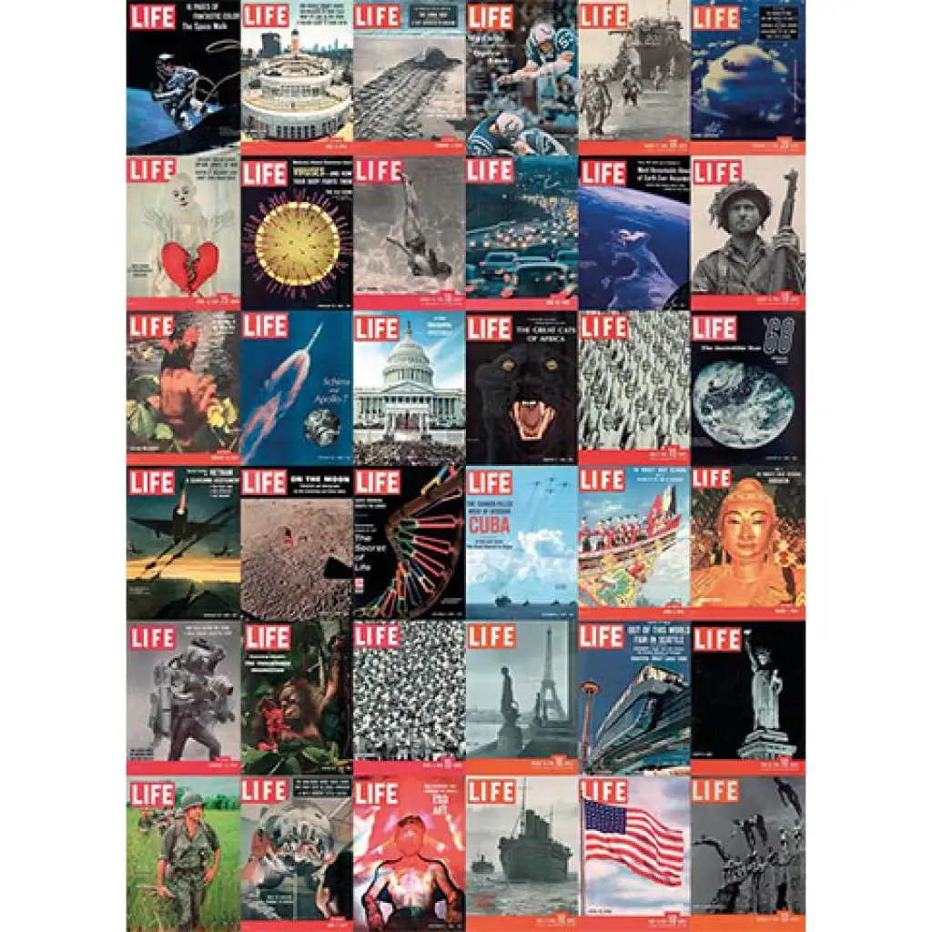 LIFE Magazin: Titelbilder HQC Puzzle 1000 Teile - Clementoni Bild 2