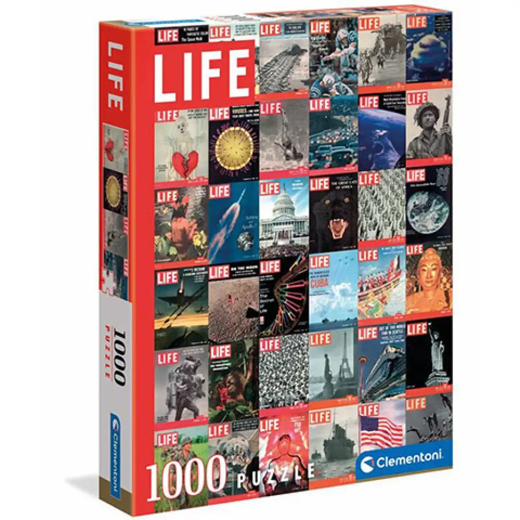 LIFE Magazin: Titelbilder HQC Puzzle 1000 Teile - Clementoni Bild 1
