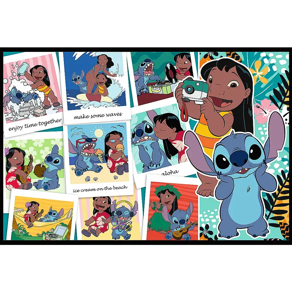 Lilo und Stitch glückliches Leben 2x200 Puzzle - Trefl Bild 2