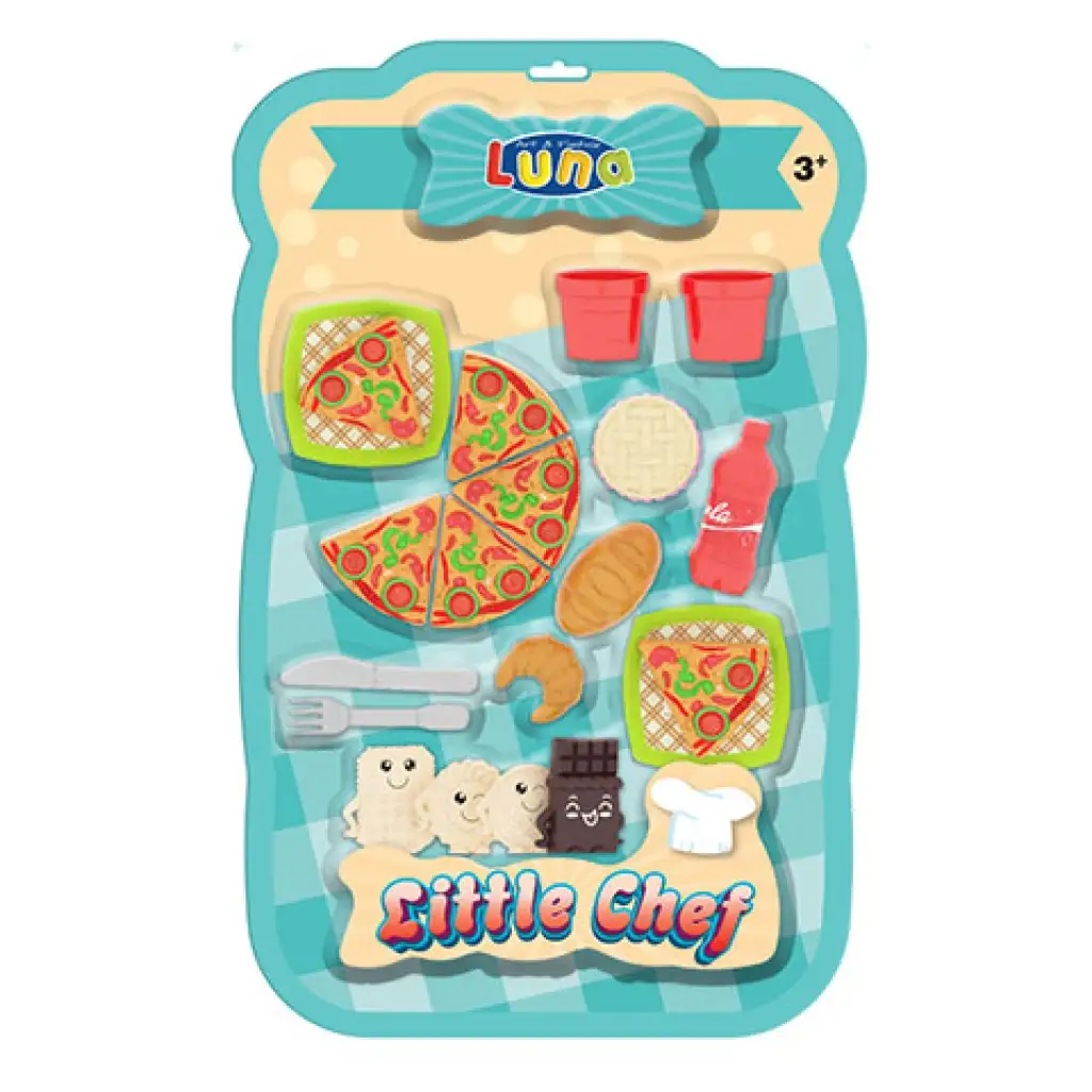 Little Chef Großes Ess-Set 53x33cm 2 Arten 1 Stück Bild 2