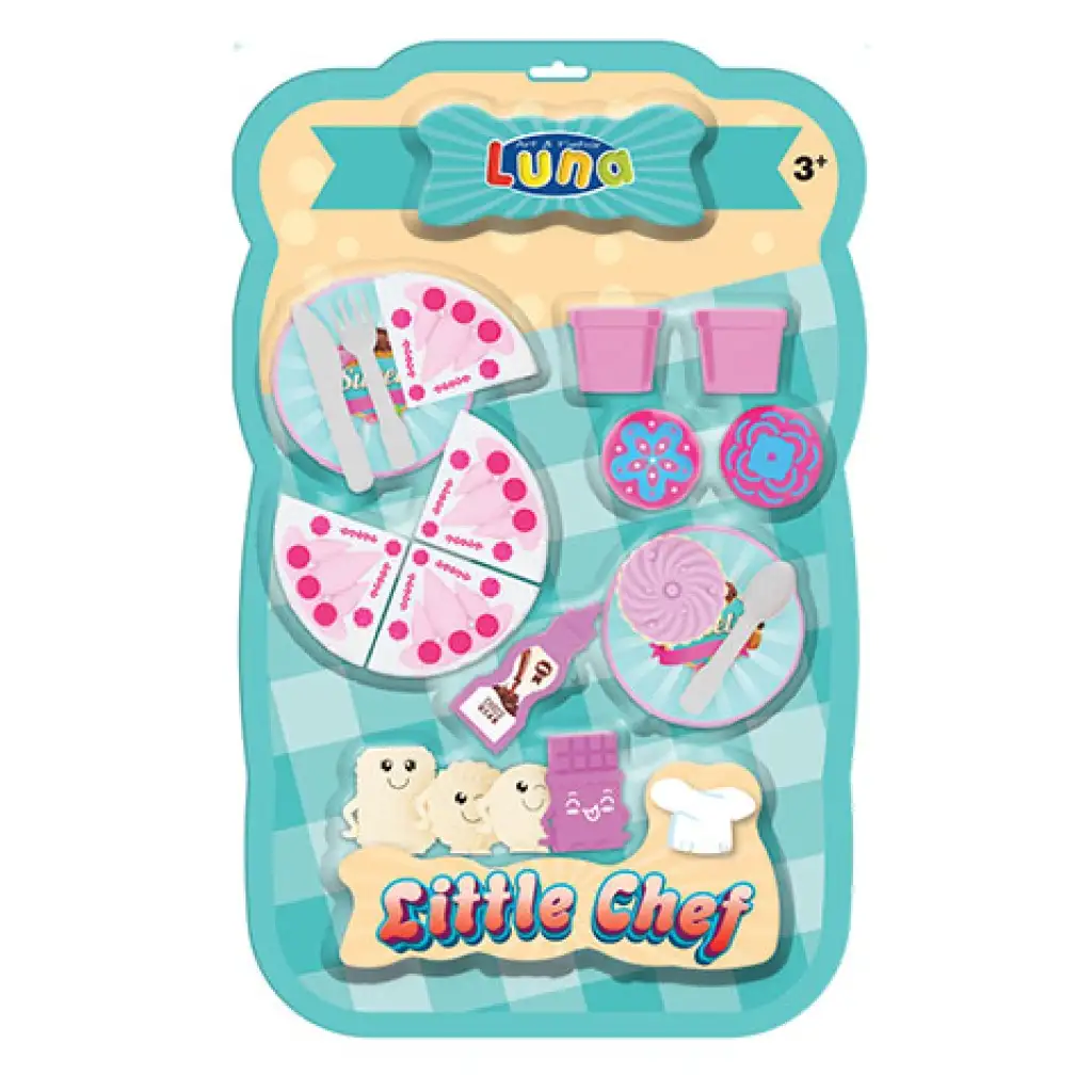 Little Chef Großes Ess-Set 53x33cm 2 Arten 1 Stück Bild 1