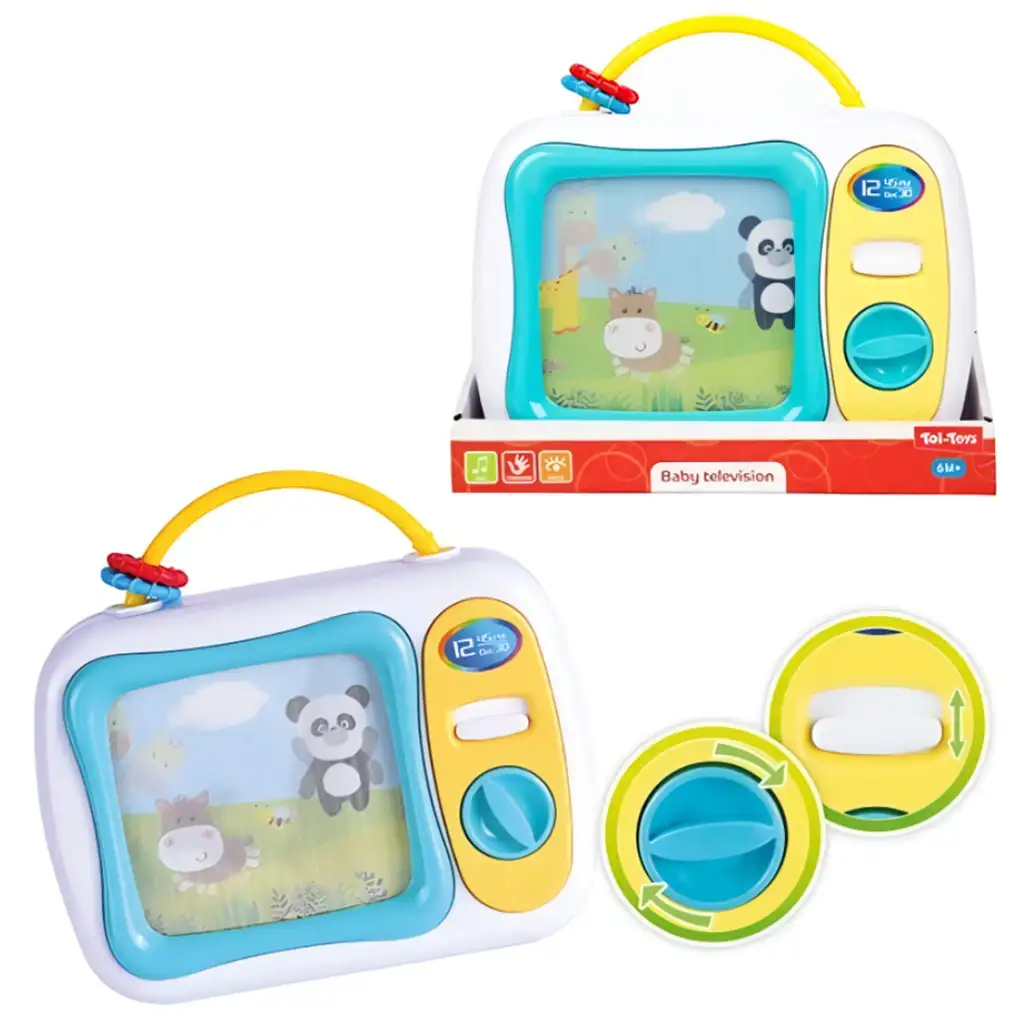 Little Stars: Tierisches Baby-TV mit Rassel Bild 1