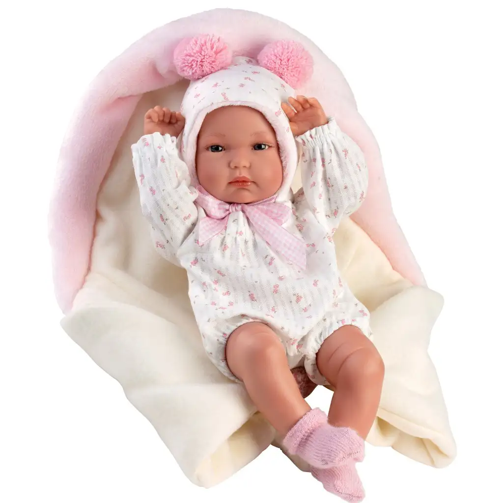 Llorens: Bimba 35 cm große Puppe mit Schlafsack Bild 2