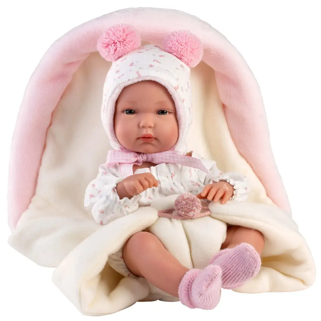 Llorens: Bimba 35 cm große Puppe mit Schlafsack Bild 1