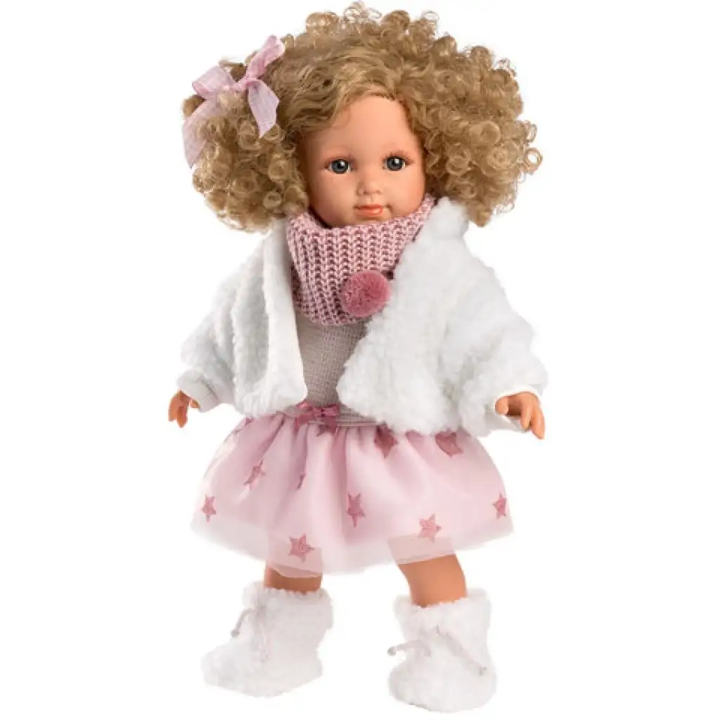 Llorens: Elena 35 cm große Puppe mit lockigem Haar Bild 1