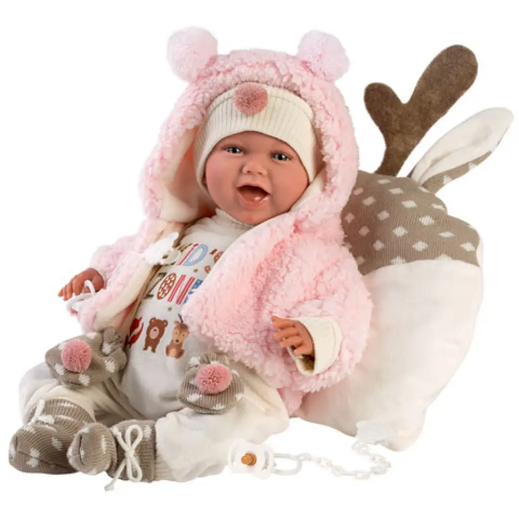 Llorens: Mimi neugeborenes 40cm weinendes Mädchenpuppe in Kids Zone Pullover Bild 1