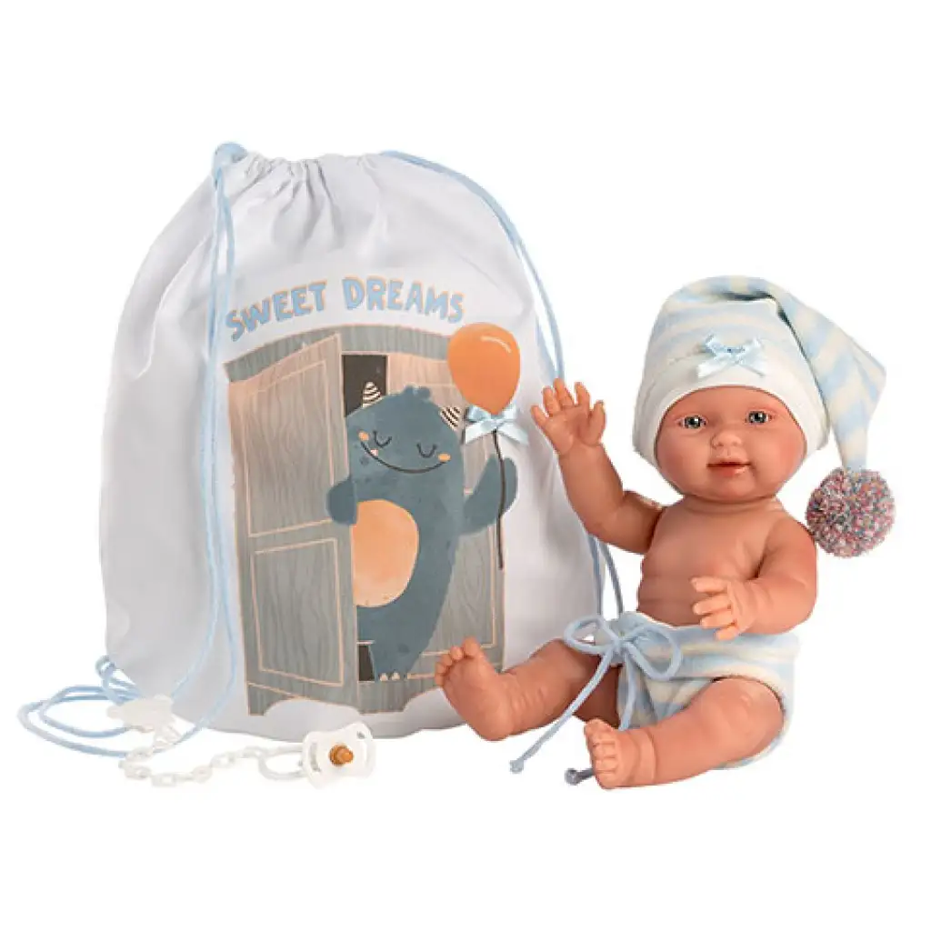 Llorens: Neugeborenes Bebito 26 cm Puppe im Sack Bild 1